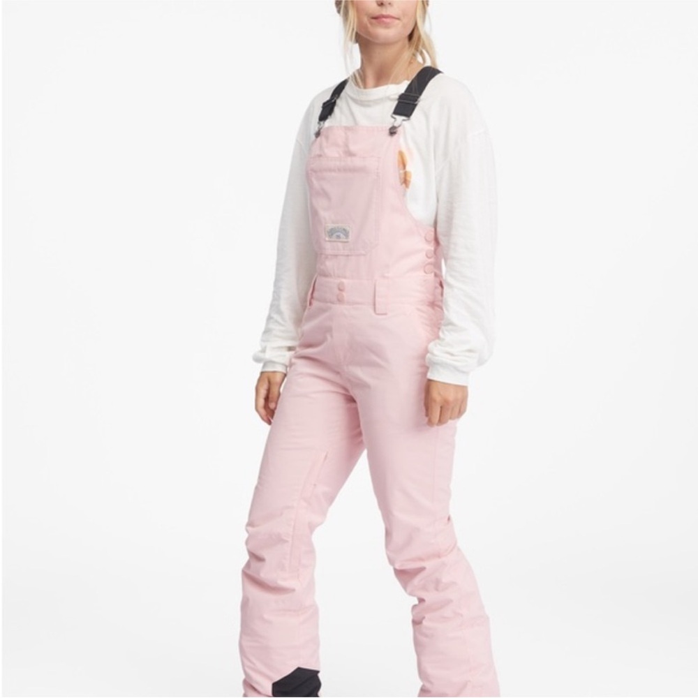 Billabong Women’s Riva 10K Snow Bib Pants – Blush